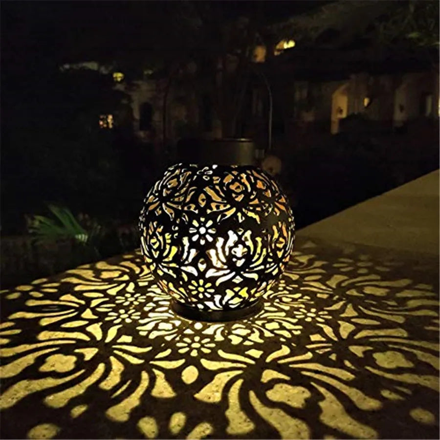 Garden Solar Light Hanging Lantern