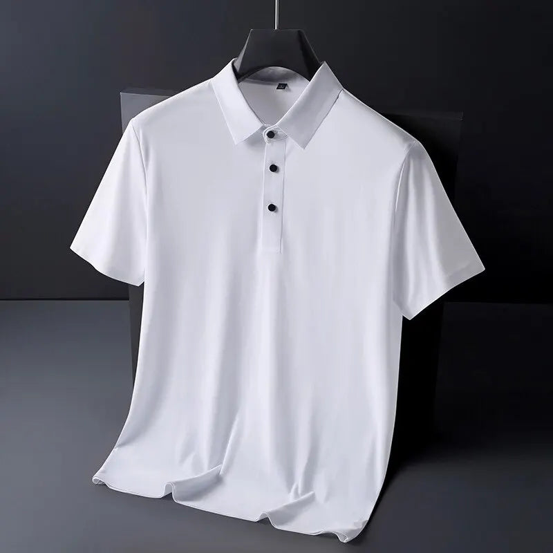 Silk Polo Menswear Shirt