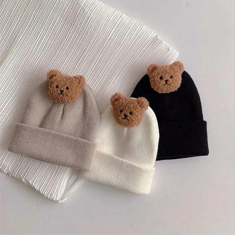 Bear Baby Knitted Hat