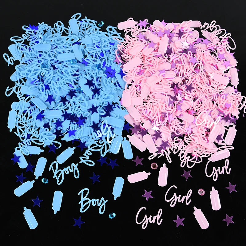 15g/bag Blue Pink Baby Shower Confetti