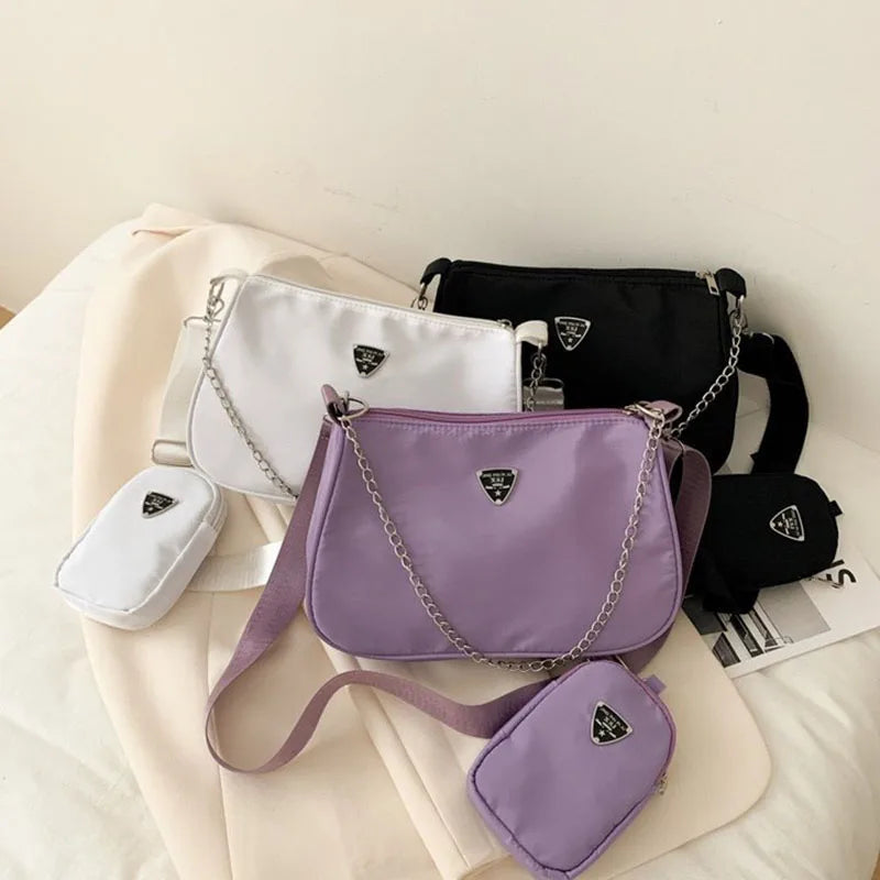 Nylon Shoulder Bag