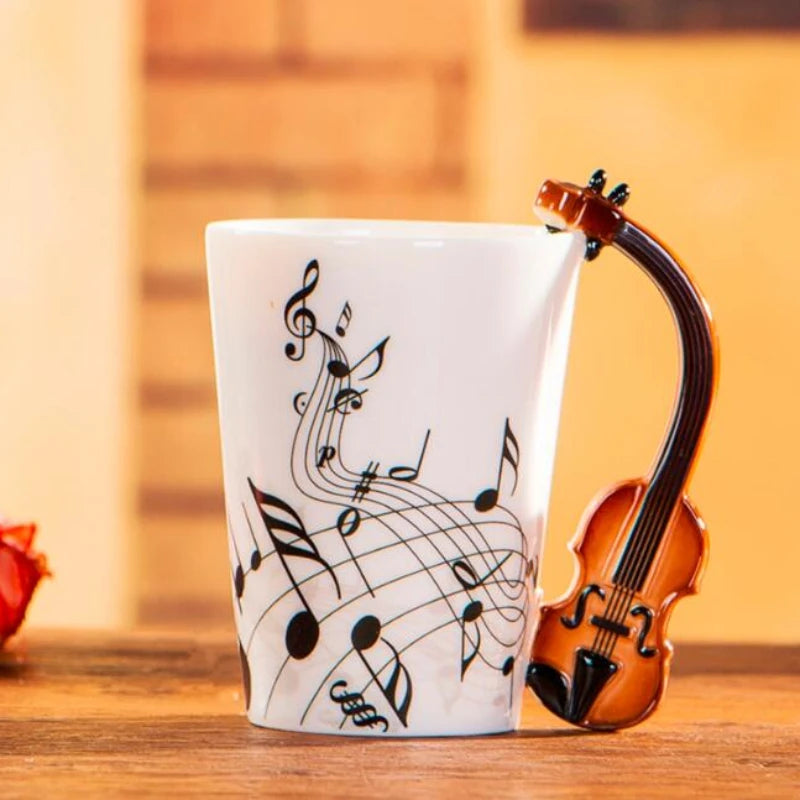 240ml Music Ceramic Mug